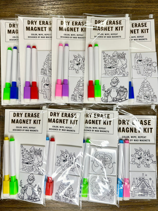 Dry Erase Magnet Kit
