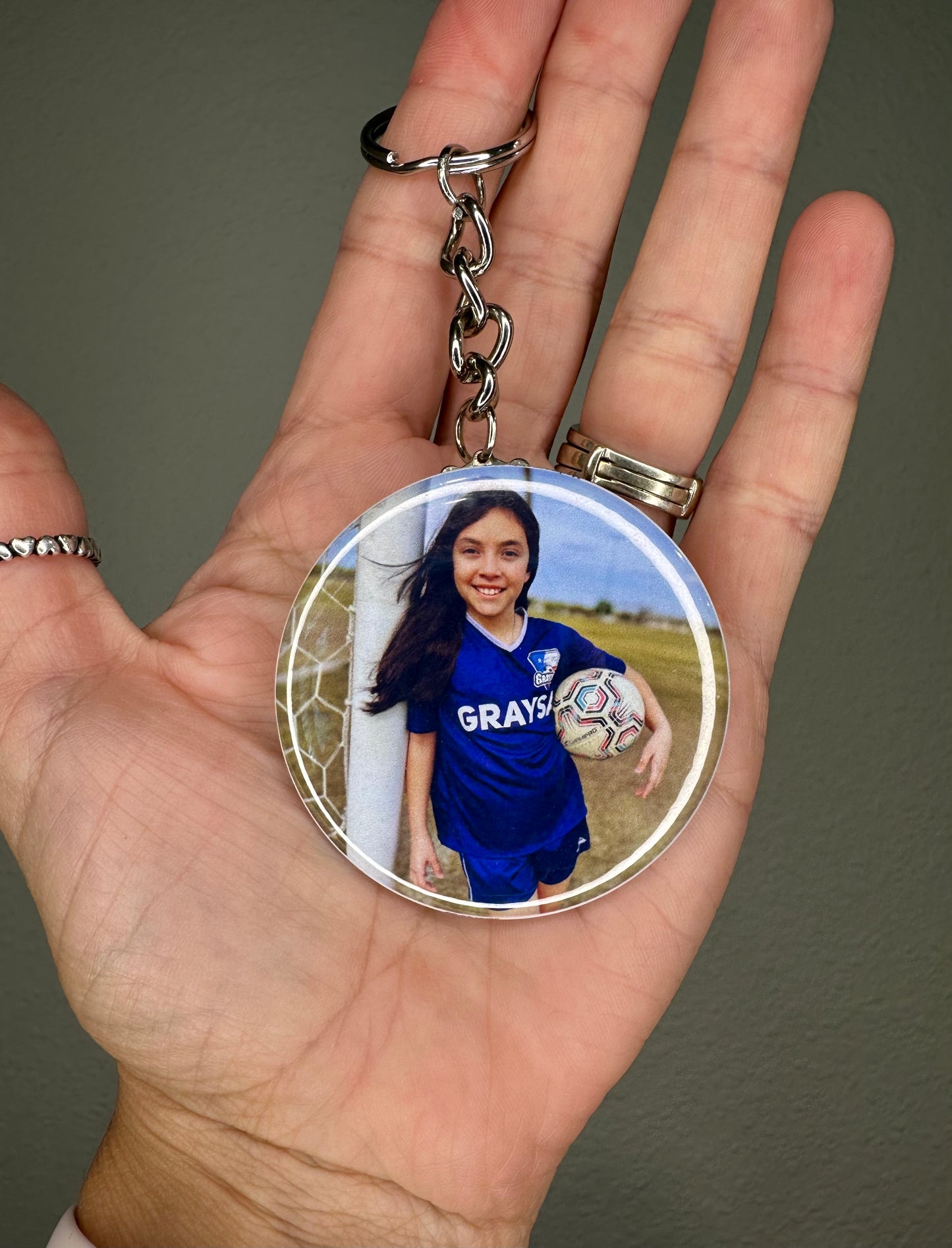 Custom Photo Keychain
